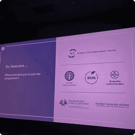 Familjen Kamprads stiftelse på Instagram